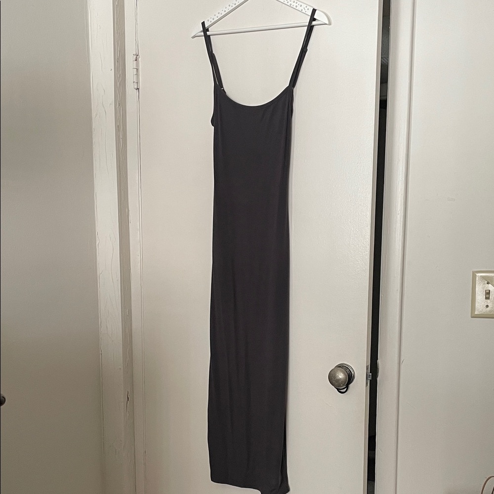 Garage Charcoal Maxi Dress